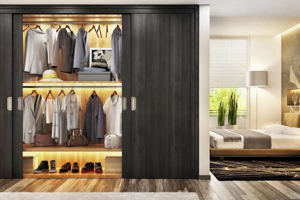 Classic wardrobes for master-bedroom designs.