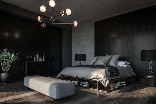 Enjoy showing off your black bedroom furniture.