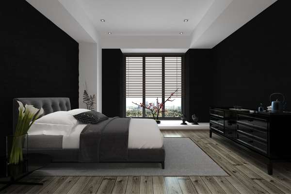 Select black bedroom storage. Black Bedroom