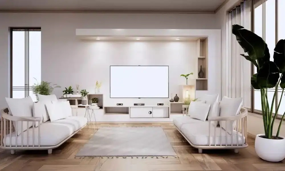 Decorating a Living Room With White Walls
